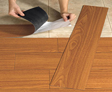 Vinyl Flooring Work
